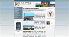 Desktop Screenshot of lobster-kappeln.de